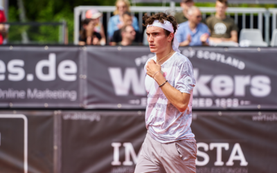 Liam Gavrielides – Tennis-Neuprofi aus Möglingen