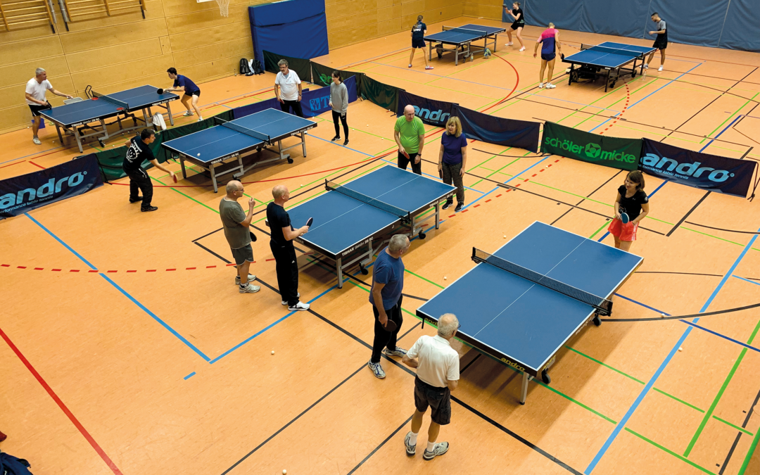 Tischtennis gegen Parkinson beim DJK Sportbund Stuttgart