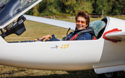 Conny Schaich – Segelflug-Weltmeisterin vom SC Stuttgart
