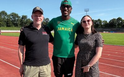 Hansle Parchment: Jamaikanischer Olympiasieger in Stuttgart